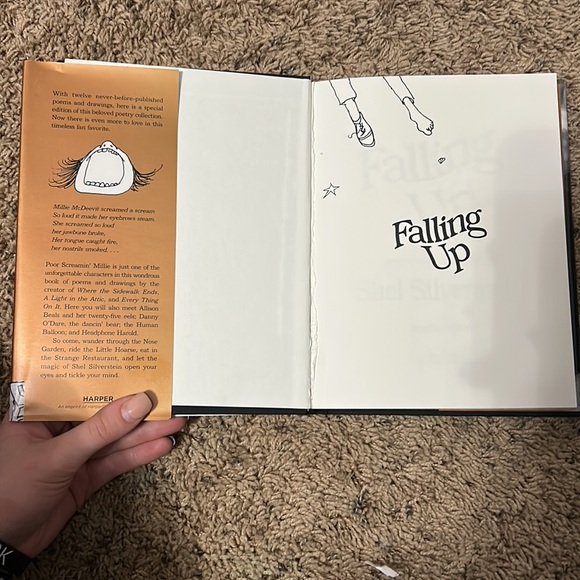 Falling up poem book. shel silverstein. - Picture 3 of 3